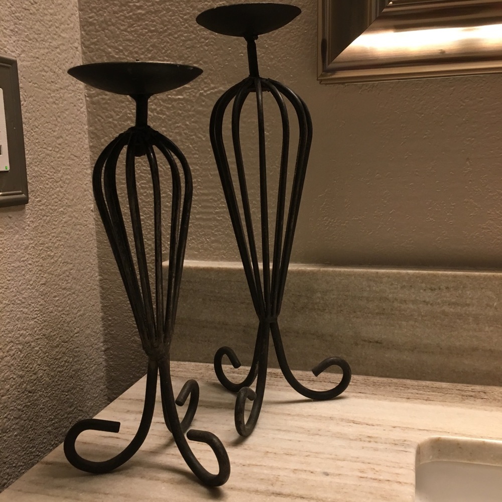 Candle holder set